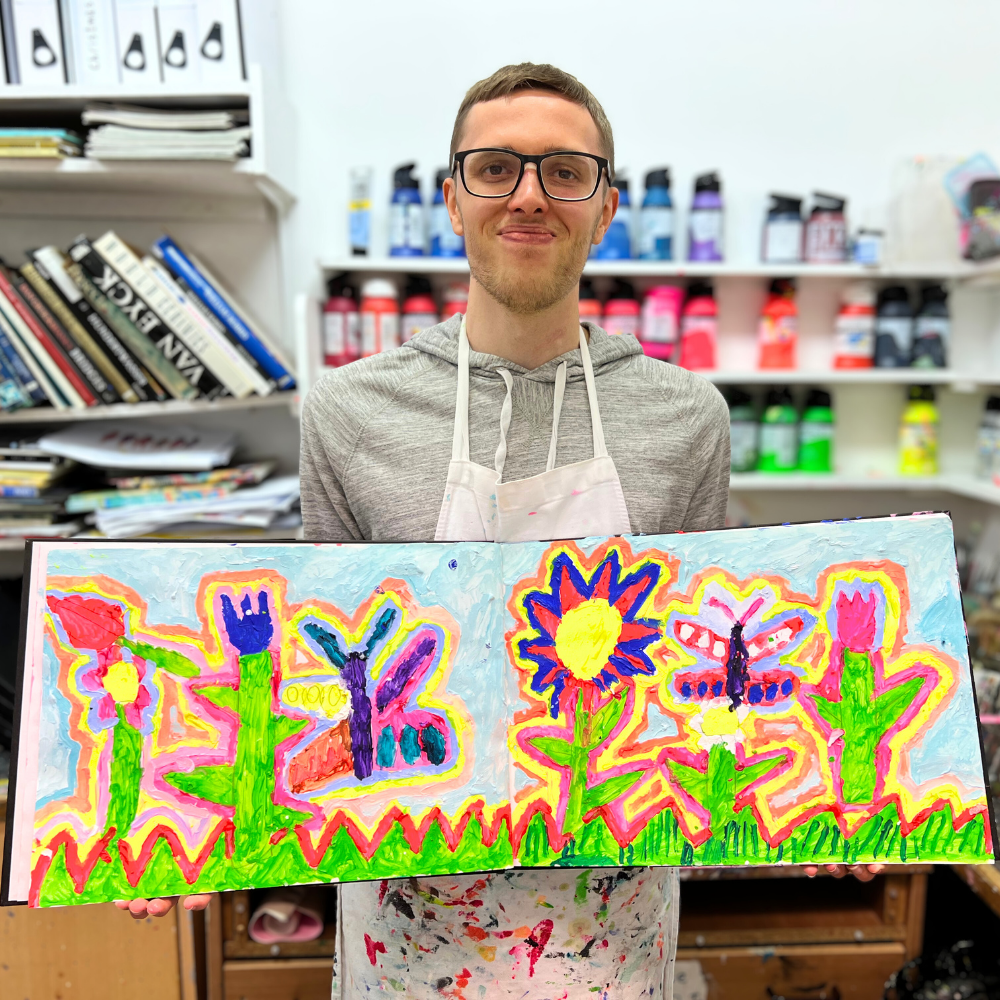 Most Beautiful Garden, Milk Chocolate Bar with Wafer Pieces, Vanilla & Cinnamon