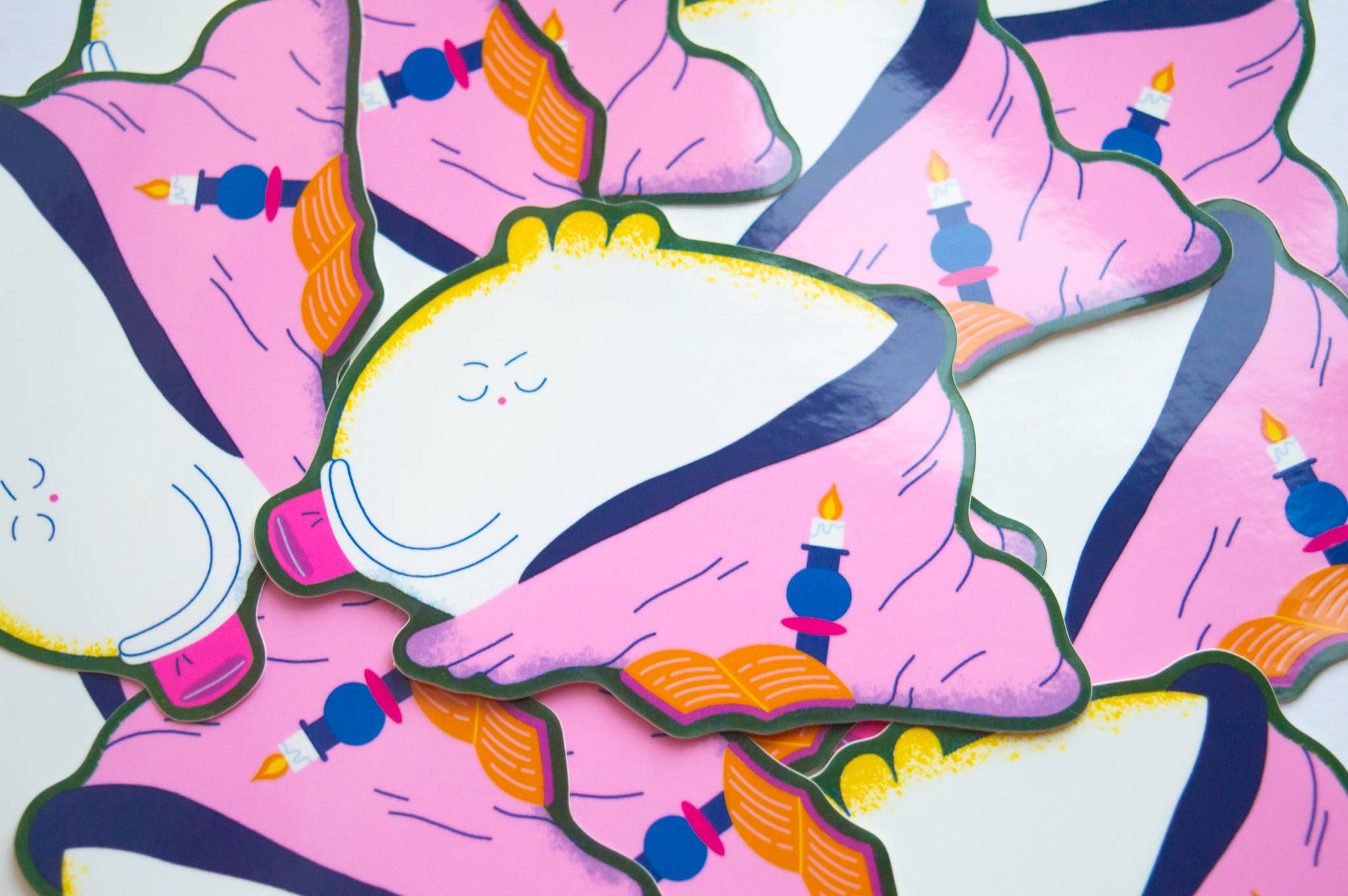 Sleepy Dumpling Sticker