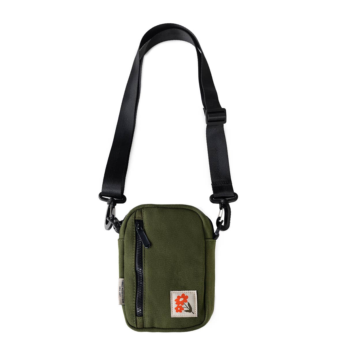 Green Crossbody Bag - Orange Blossom