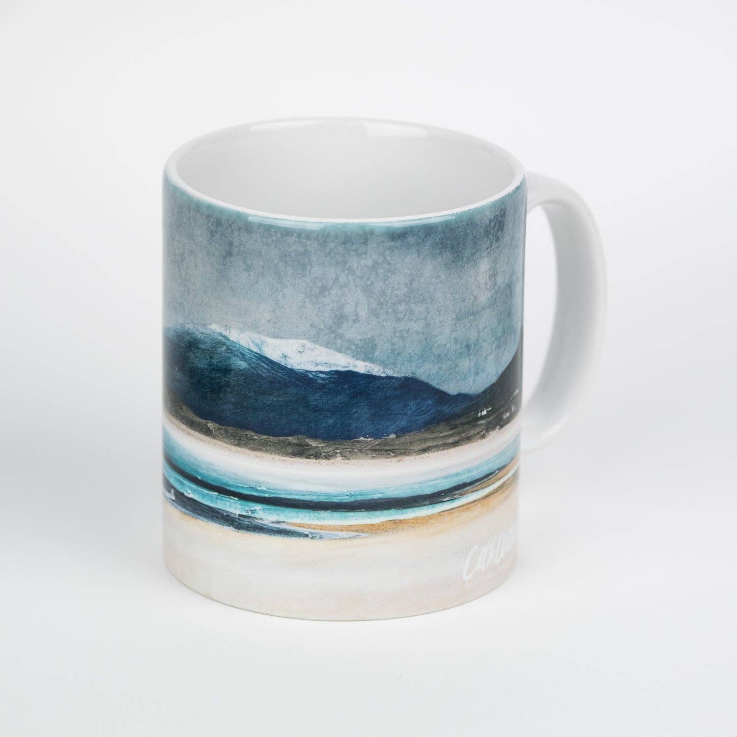 Winter Luskentyre Isle Of Harris Mug