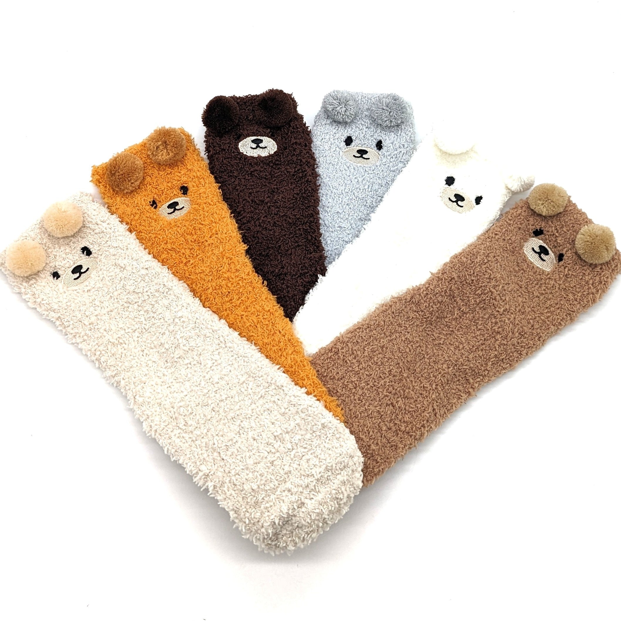 Bear Fleece Socks