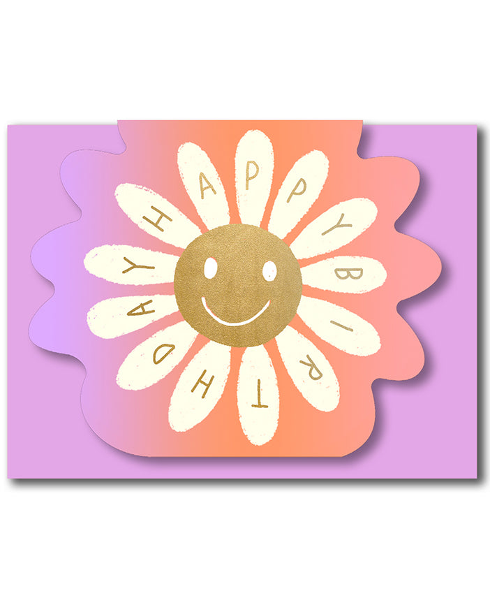 Smile Di-Cut Birthday Card