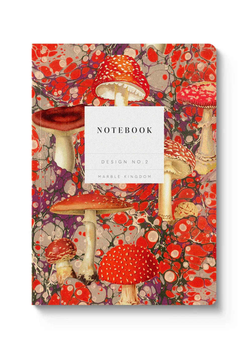 Small Marble Fungi Premium Paperback Notebook