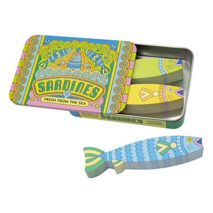Sardines - Fishy Sticky Notes