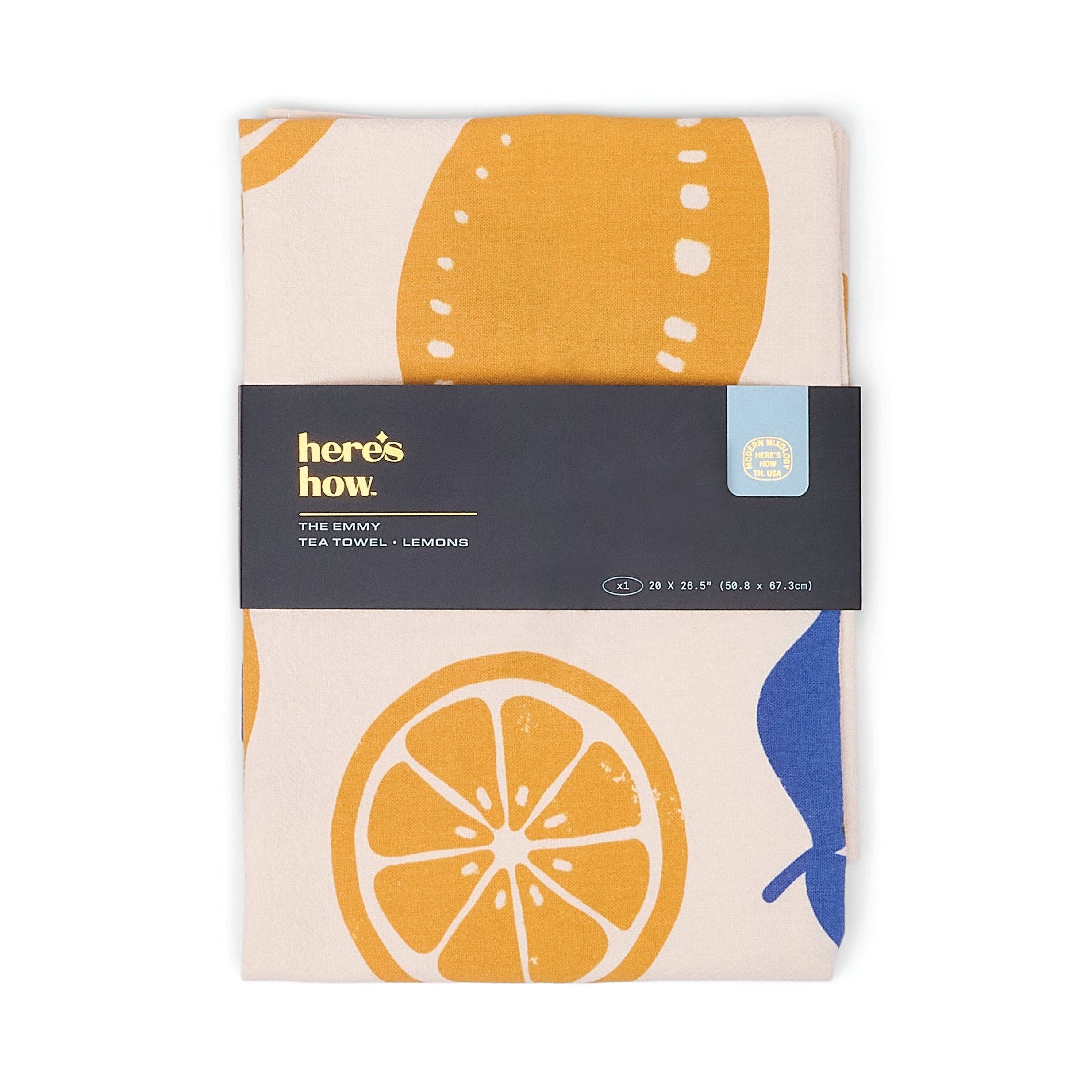 The Emmy Tea Towel - Lemons