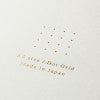 Ring Notebook Dot Grid A5 - White