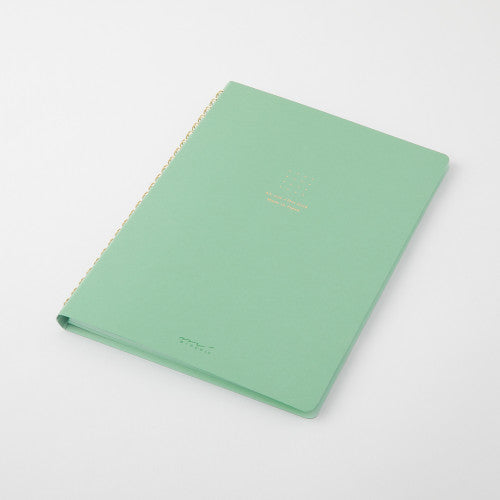 Ring Notebook Dot Grid A5 - Green