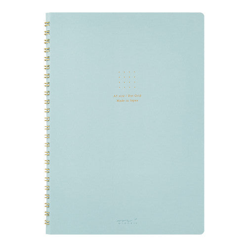 Ring Notebook Dot Grid A5 - Blue