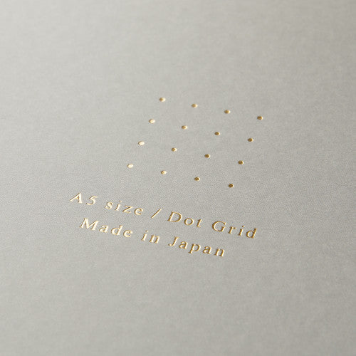 Paper Pad Dot Grid A5 - Grey