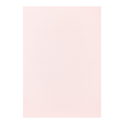 Paper Pad Dot Grid A5 - Pink