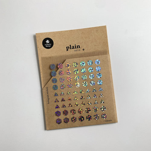 Suatelier Sticker - Plain Holographic Stickers (Small)