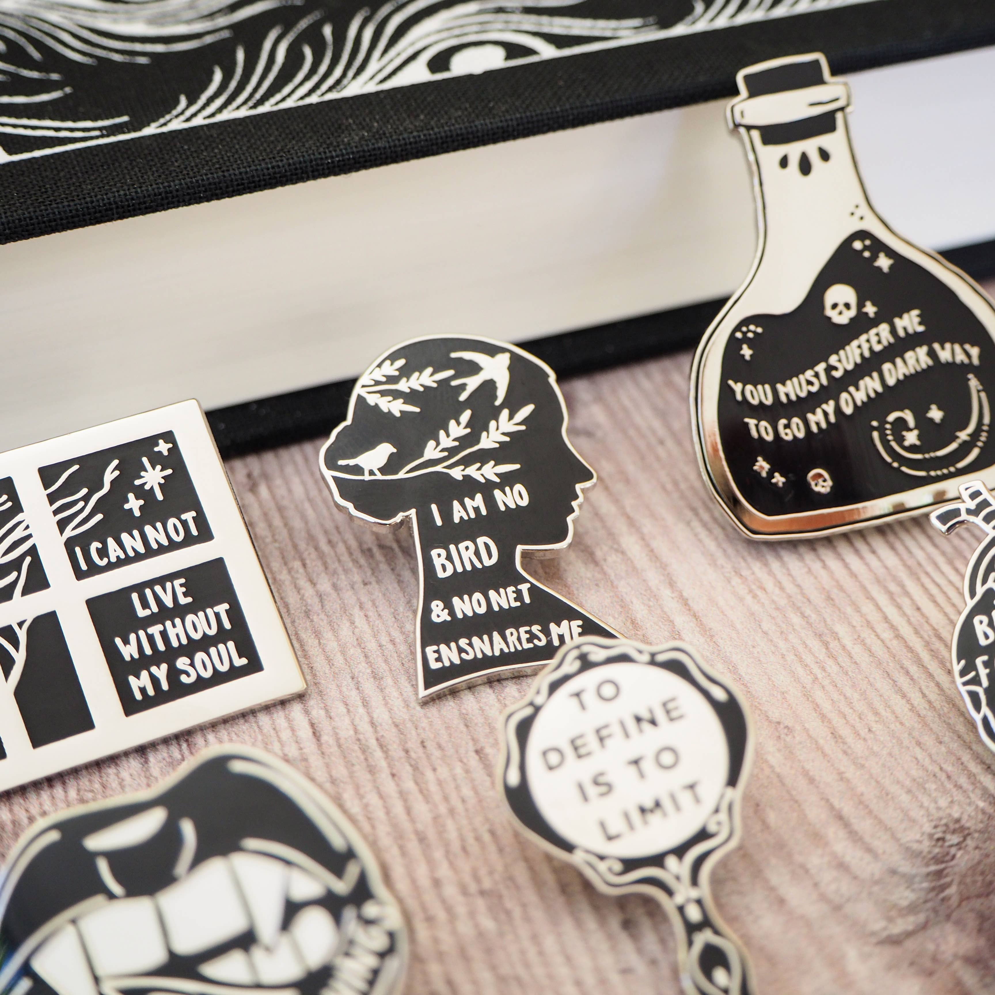 Jane Eyre Bronte Pin Badge