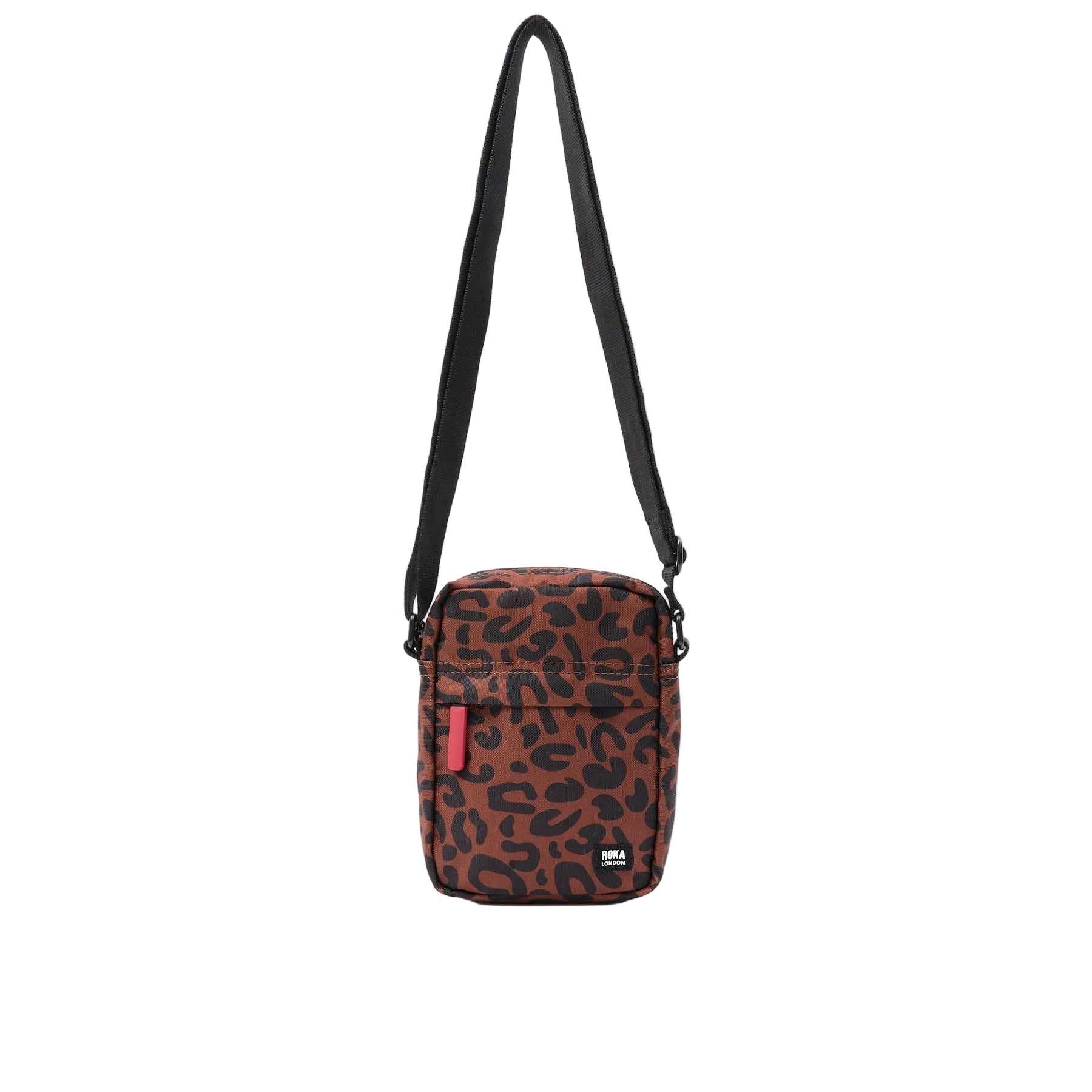 Scarlet Leopard Bond Recycled Canvas Bag