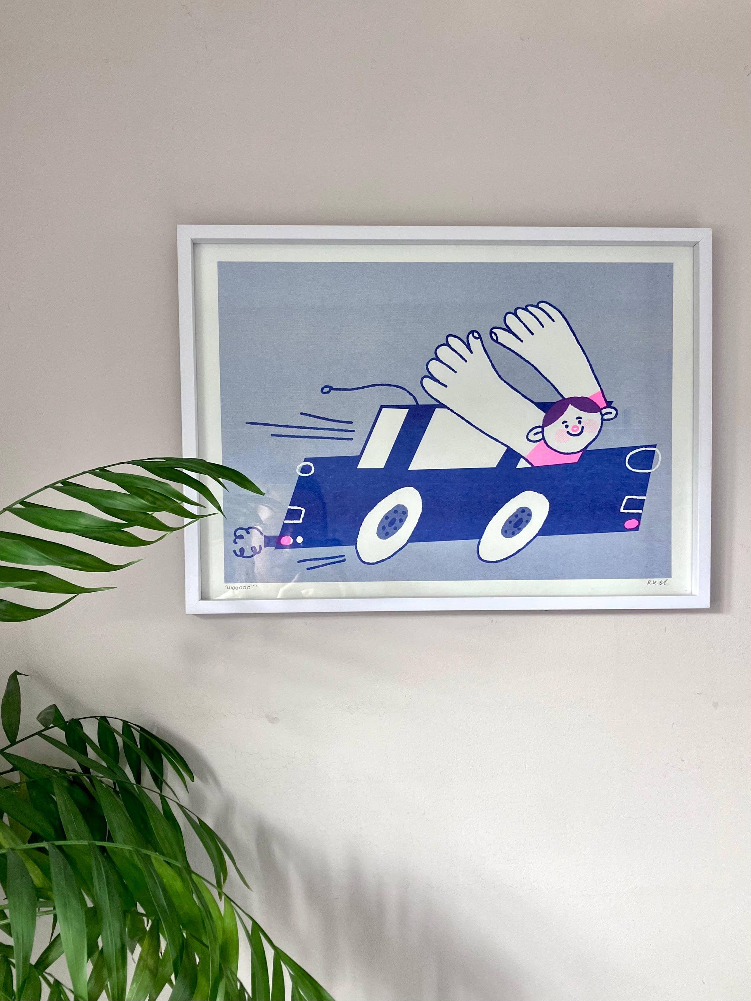 Wooooo! A3 Riso Print