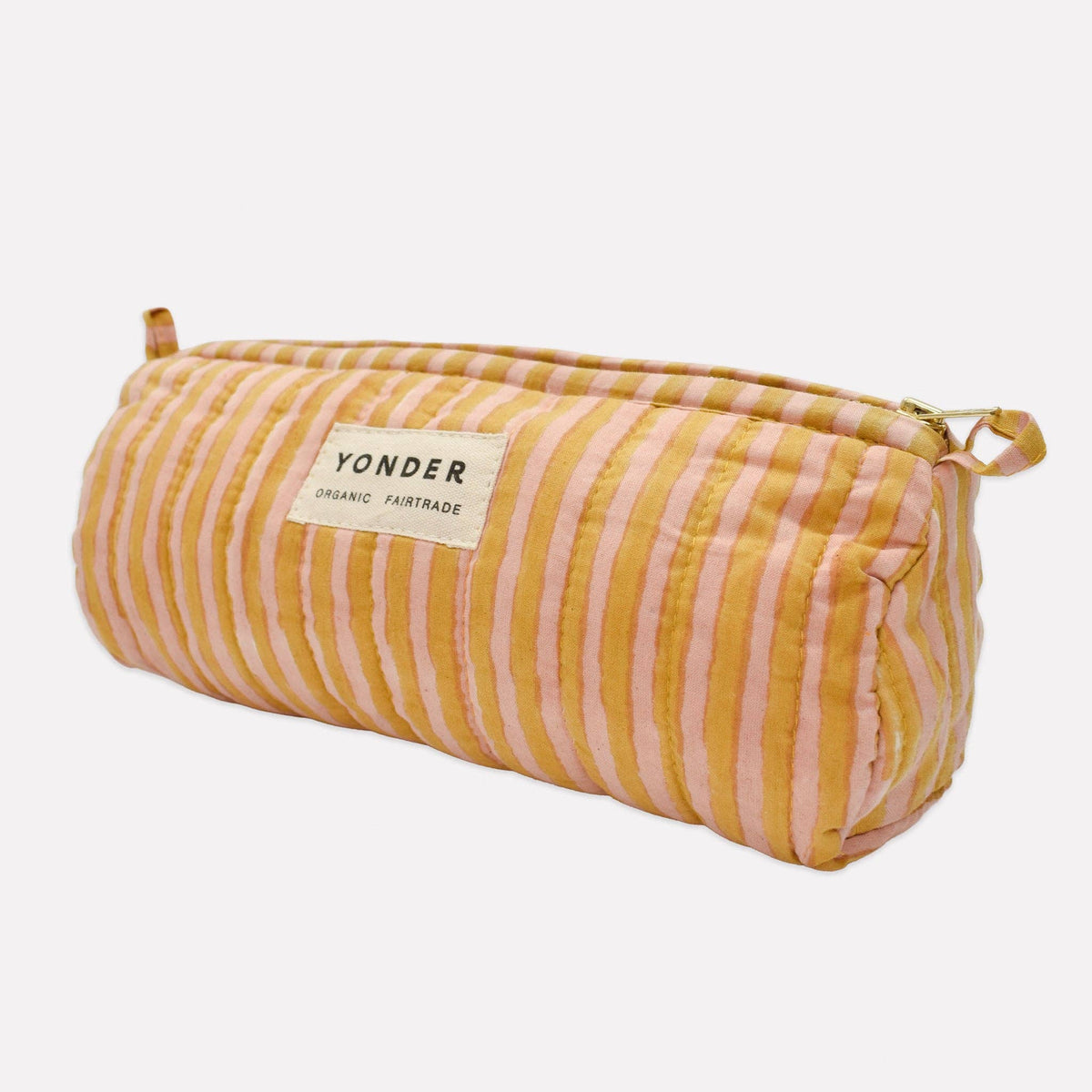 Candy Stripe Quilted Barrel Case