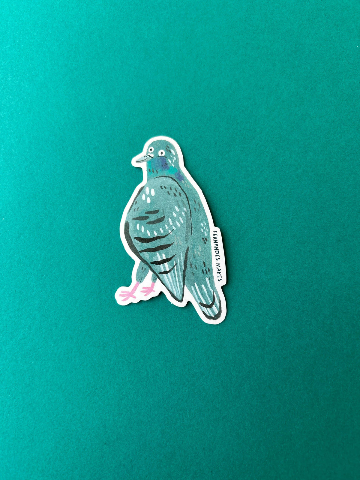 Pigeon Vinyl Stickers: Skye