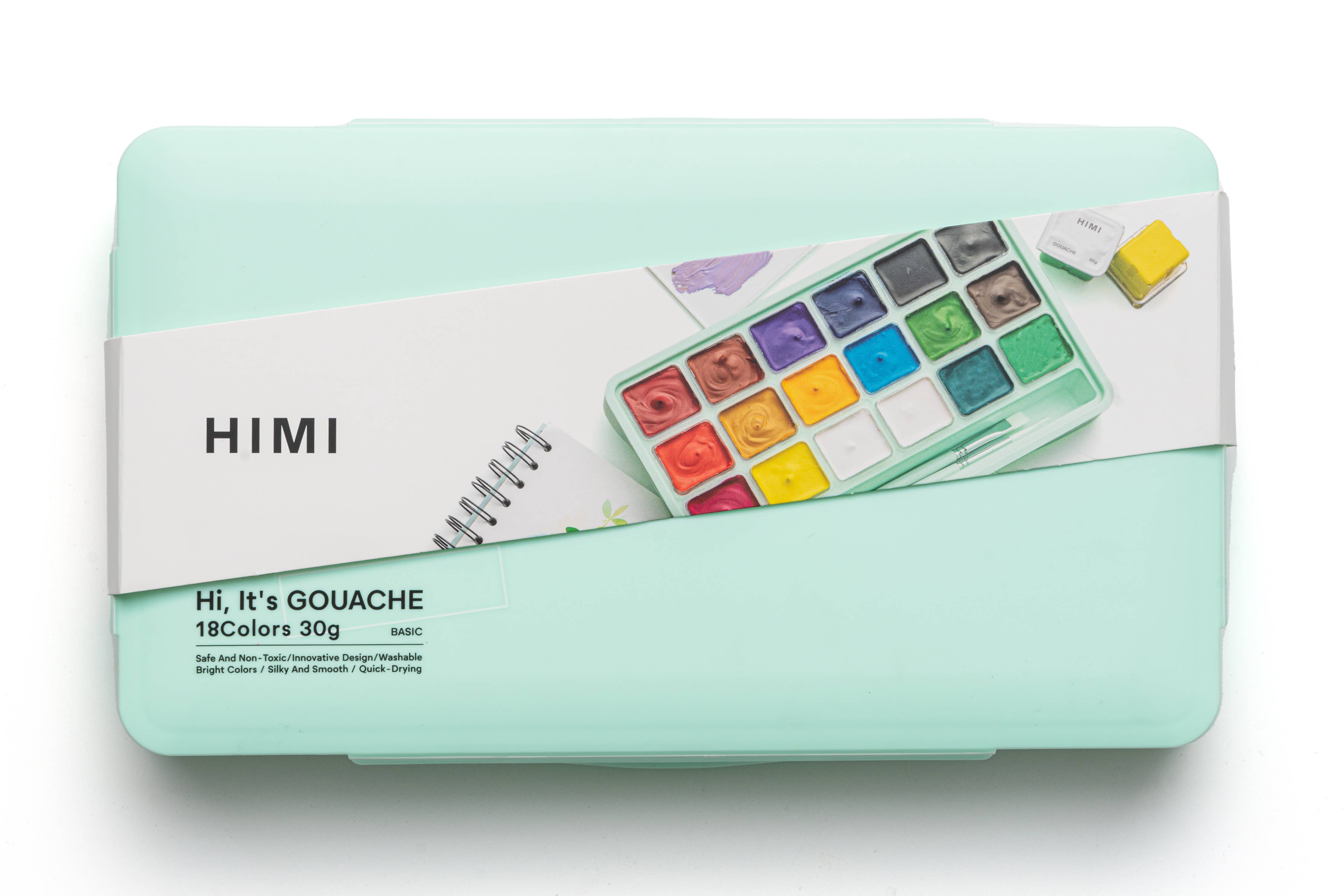 Jelly Cup Gouache Paint Set (18 Colours)