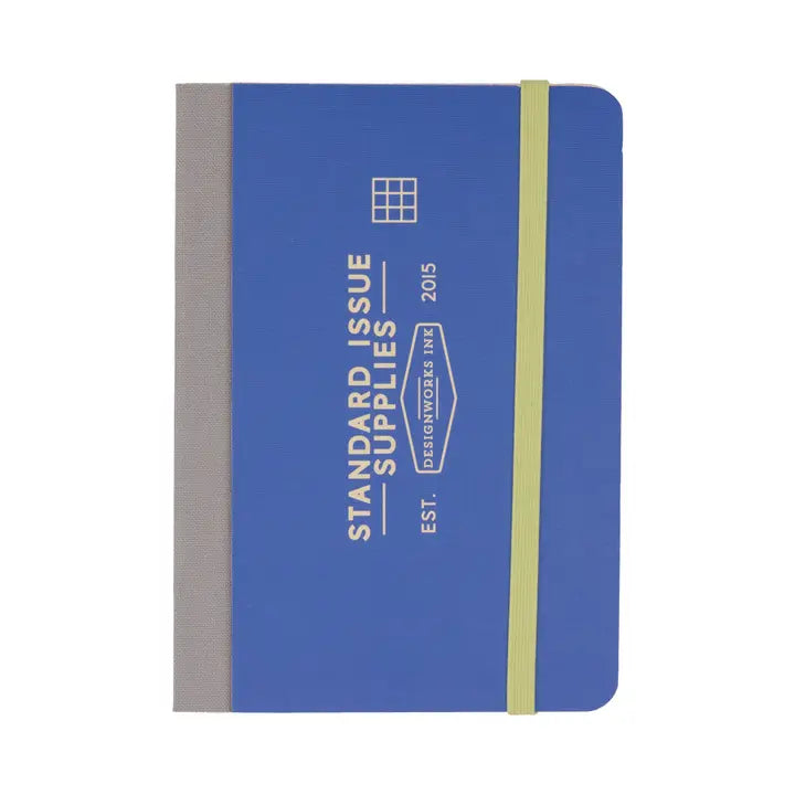 Standard Issue Pocket Journal - Cobalt & Citron