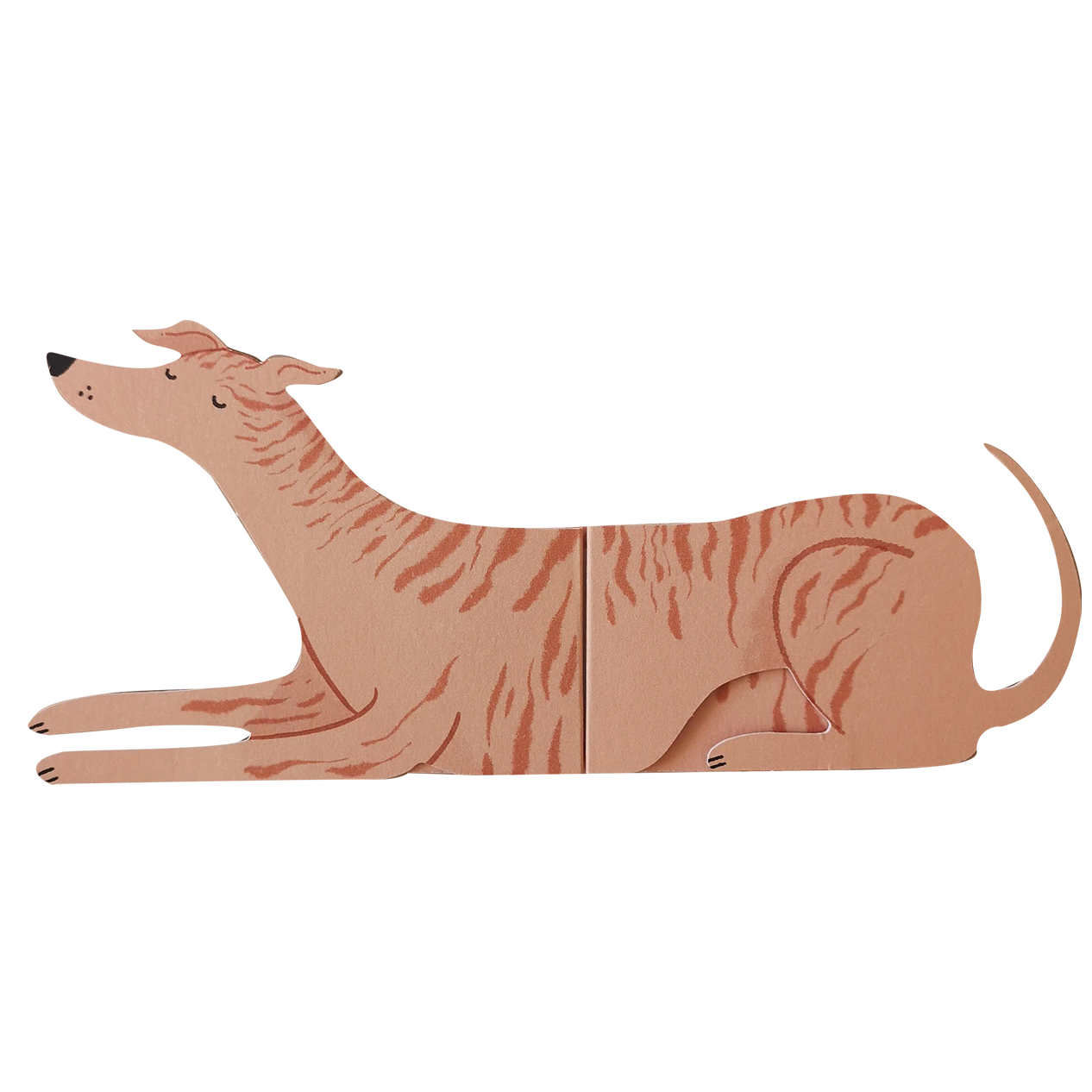 Tigger Long Doggo Shaped Extendable Card