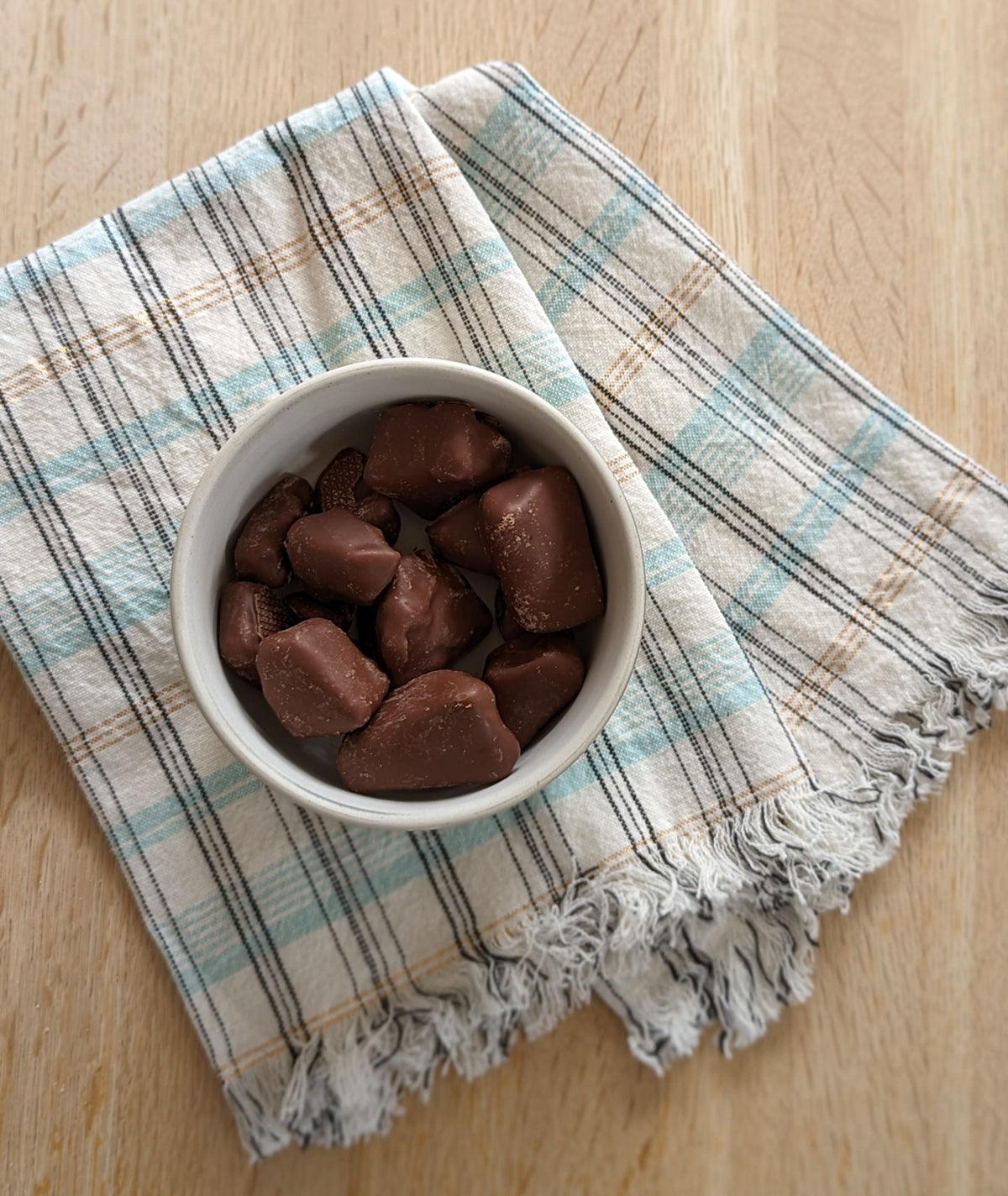 Set Of 2 Woven Cotton Tea Towels