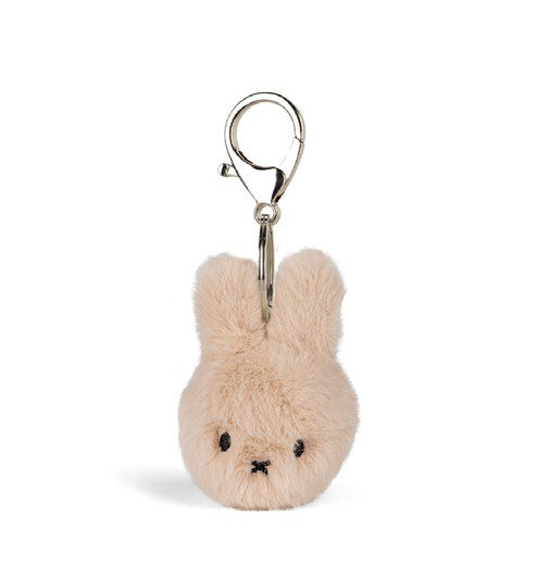 Miffy Fuzzy Eco Keychain Beige