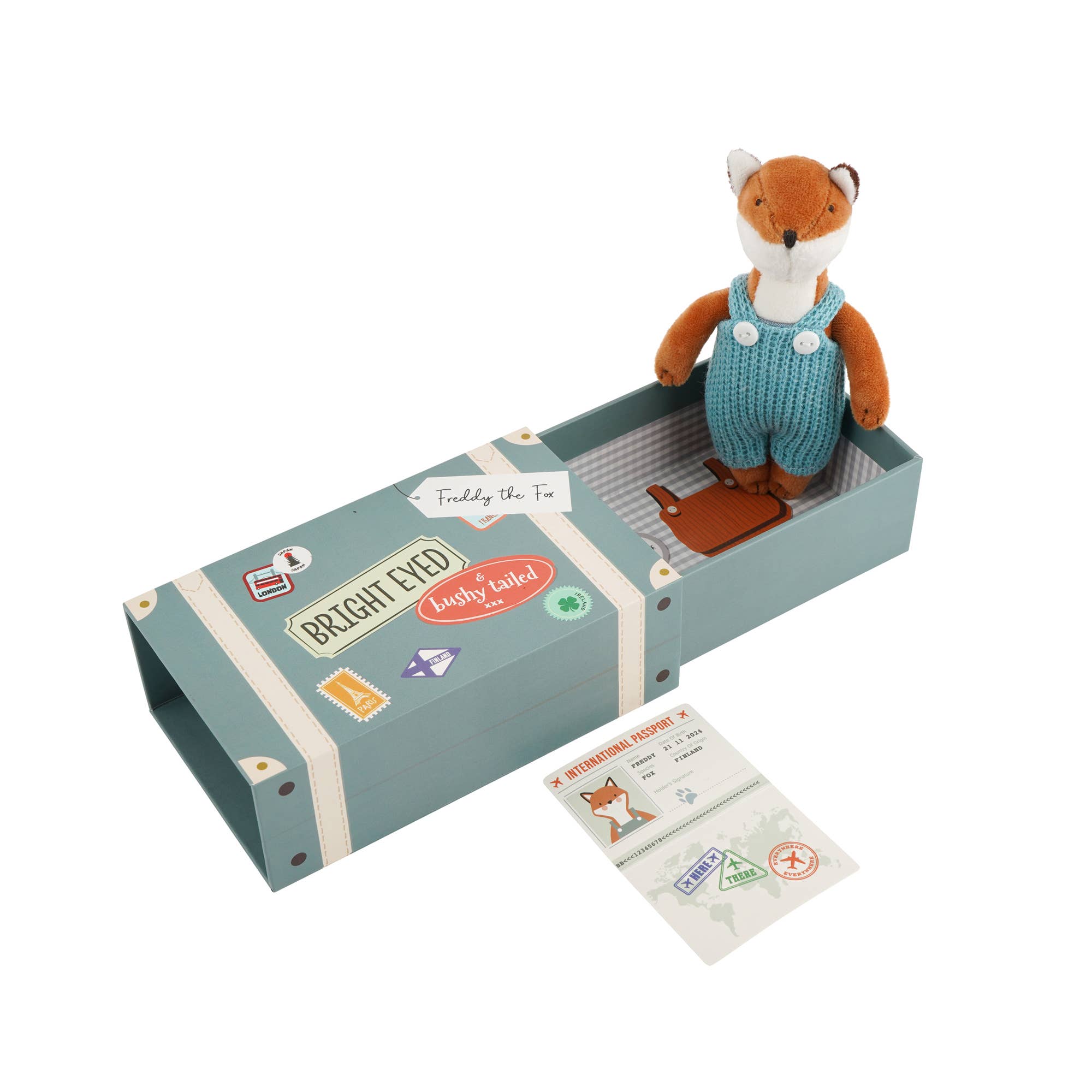 Wild Wanderers 'Freddie The Fox' Matchbox Toy