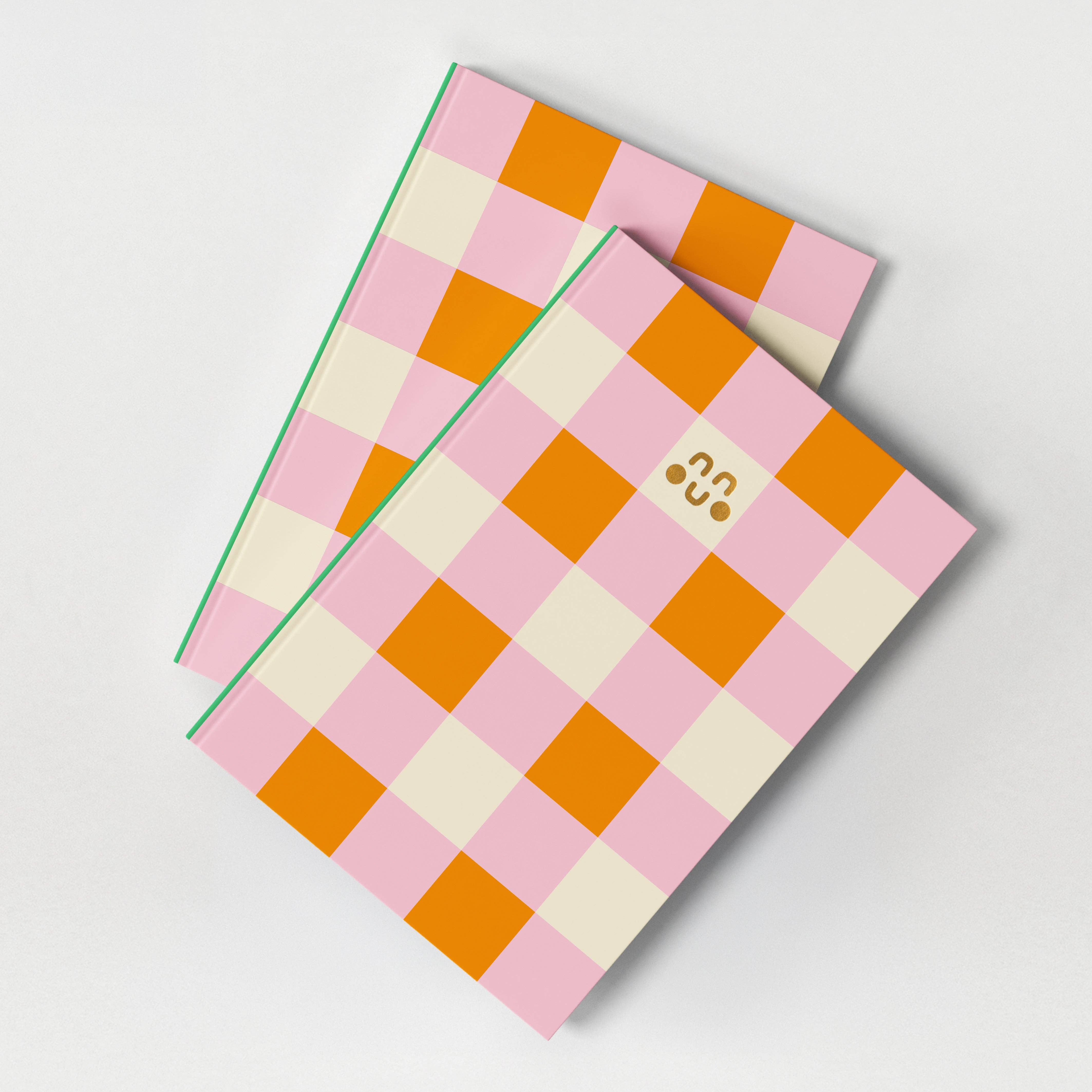 Gingham Lined Notebook