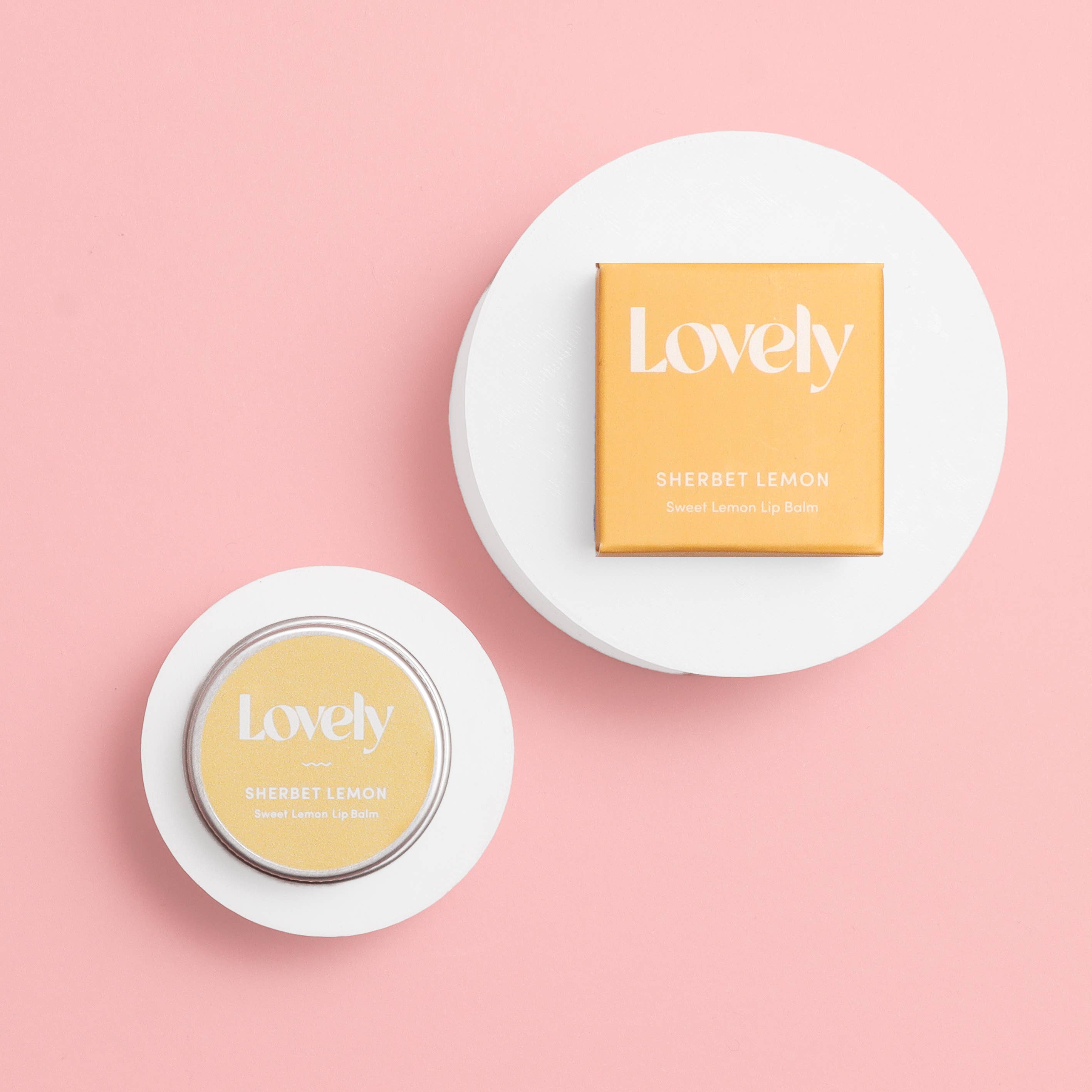 Sherbet Lemon Lip Balm - Lemon Sugar