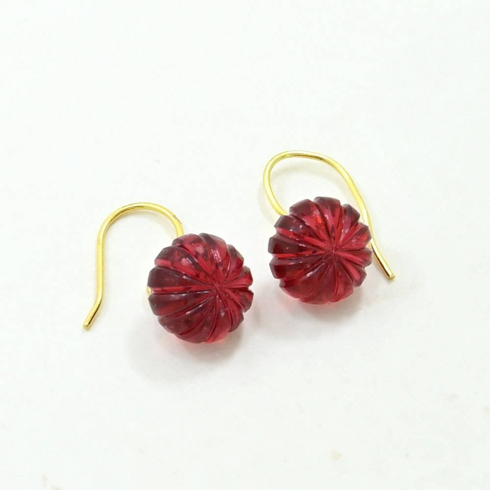 Kaeli Earring - Red Tourmaline
