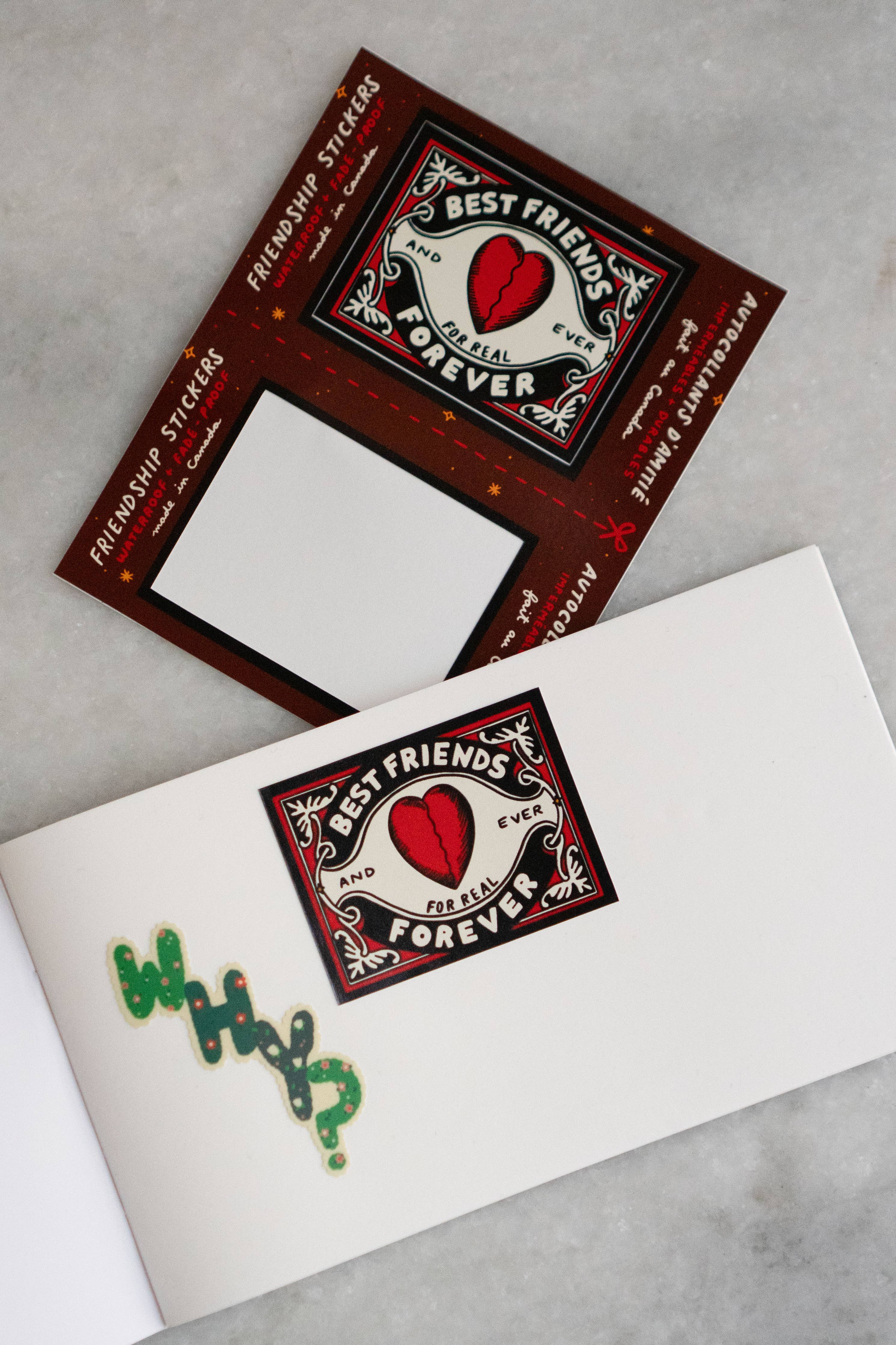Best Friends Sticker Set