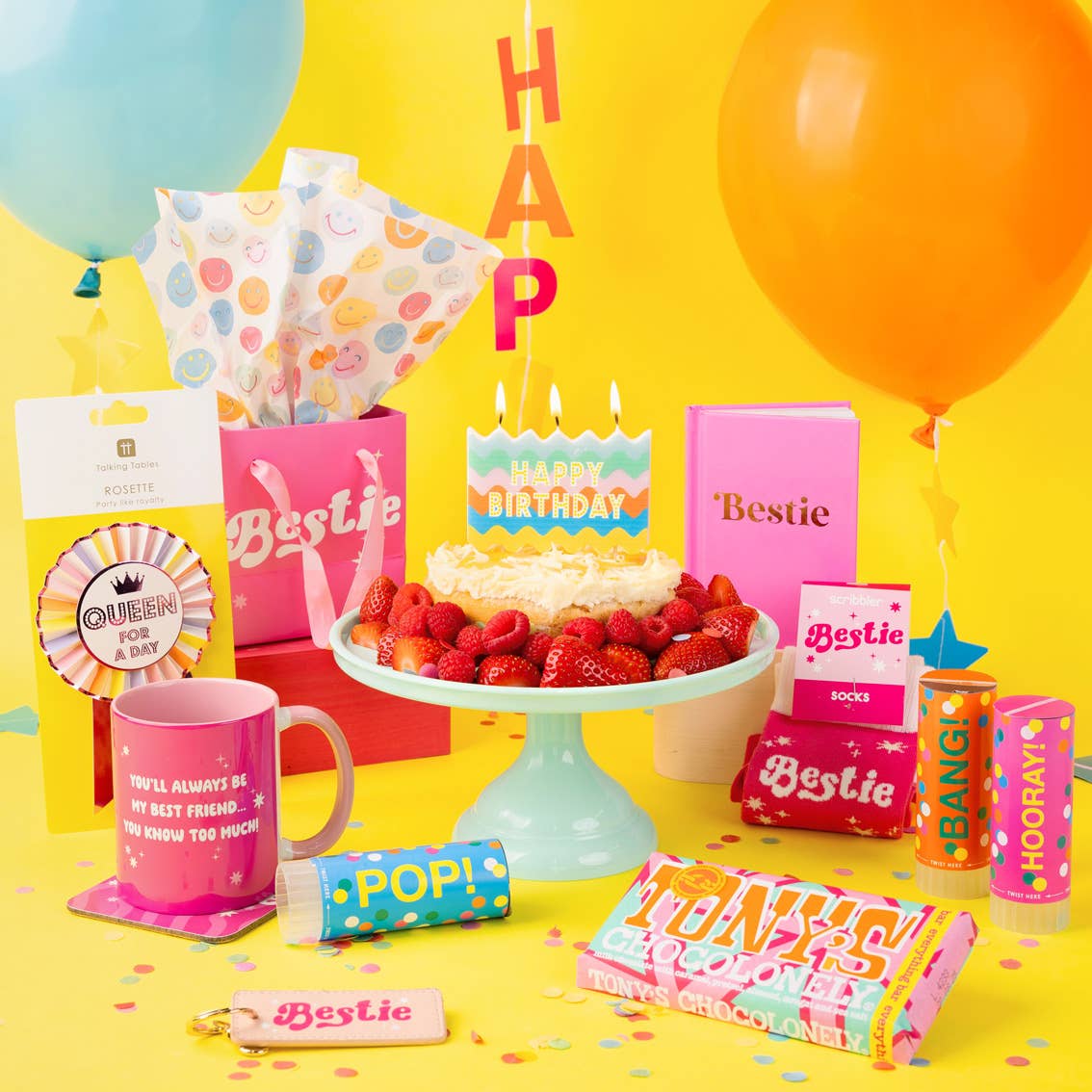 Queen For A Day Rosette Badge