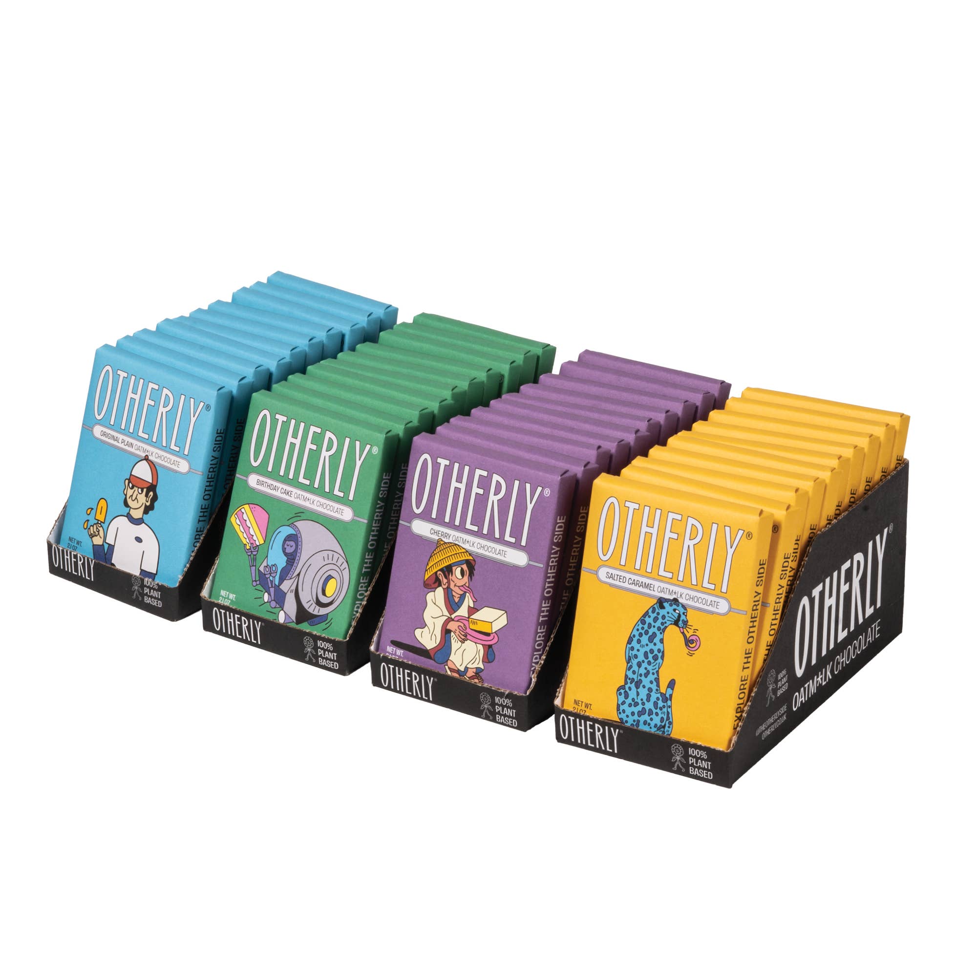 Salted Caramel Oatm*lk Chocolate Bar 60g