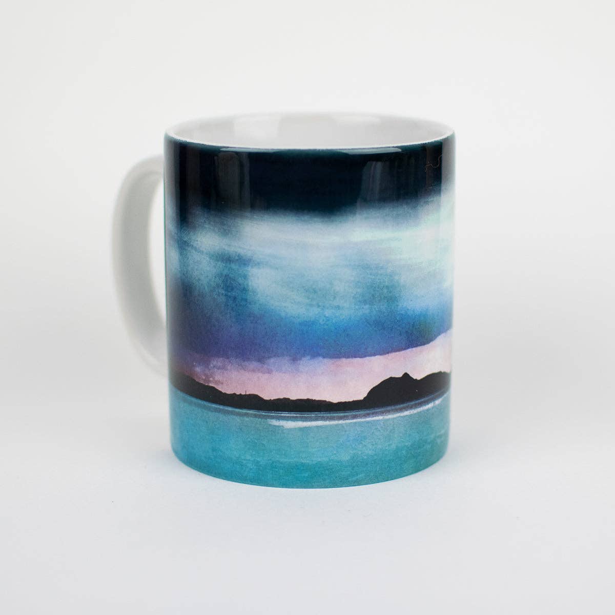 Edinburgh Skyline From East Lothian Mug