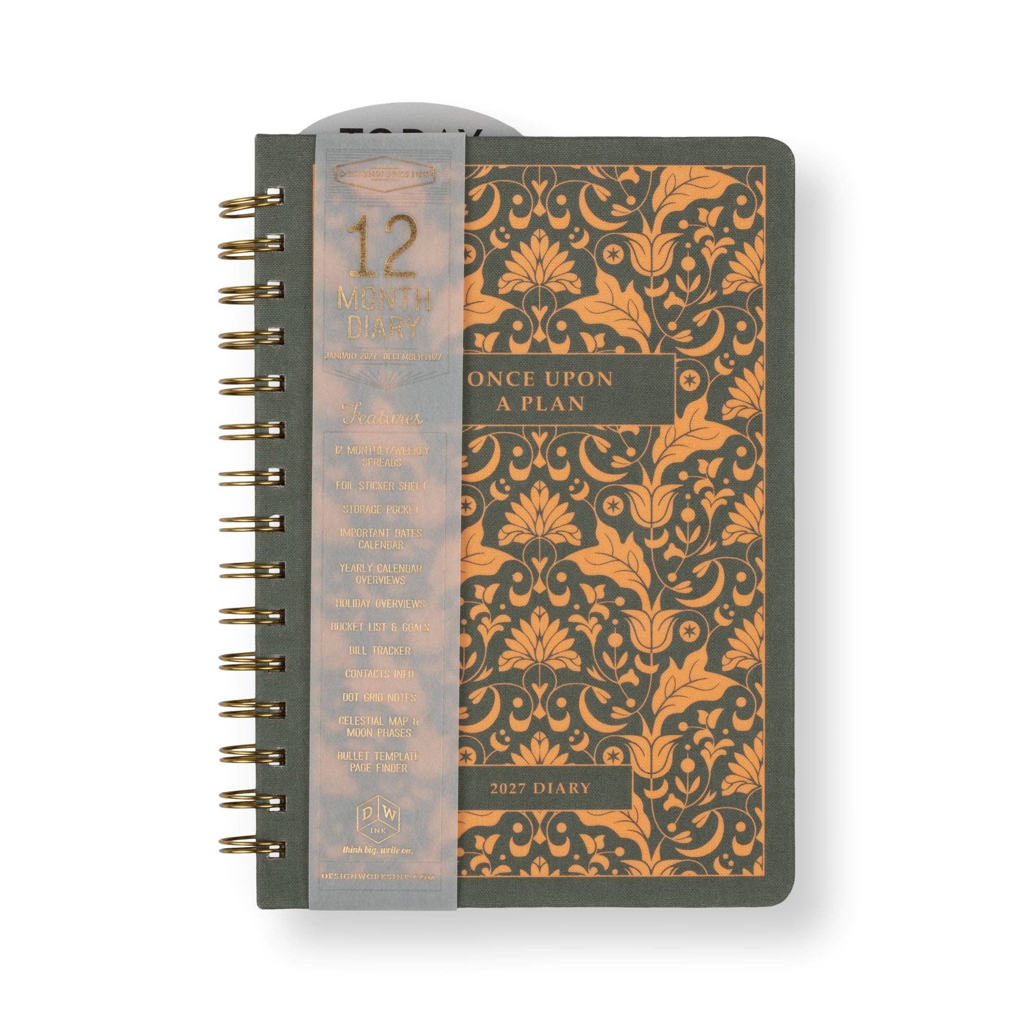Once Upon A Plan Self Help Diary - 2027