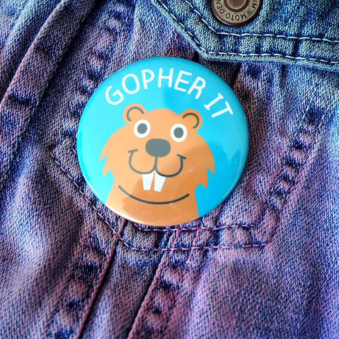 Gopher It Badge
