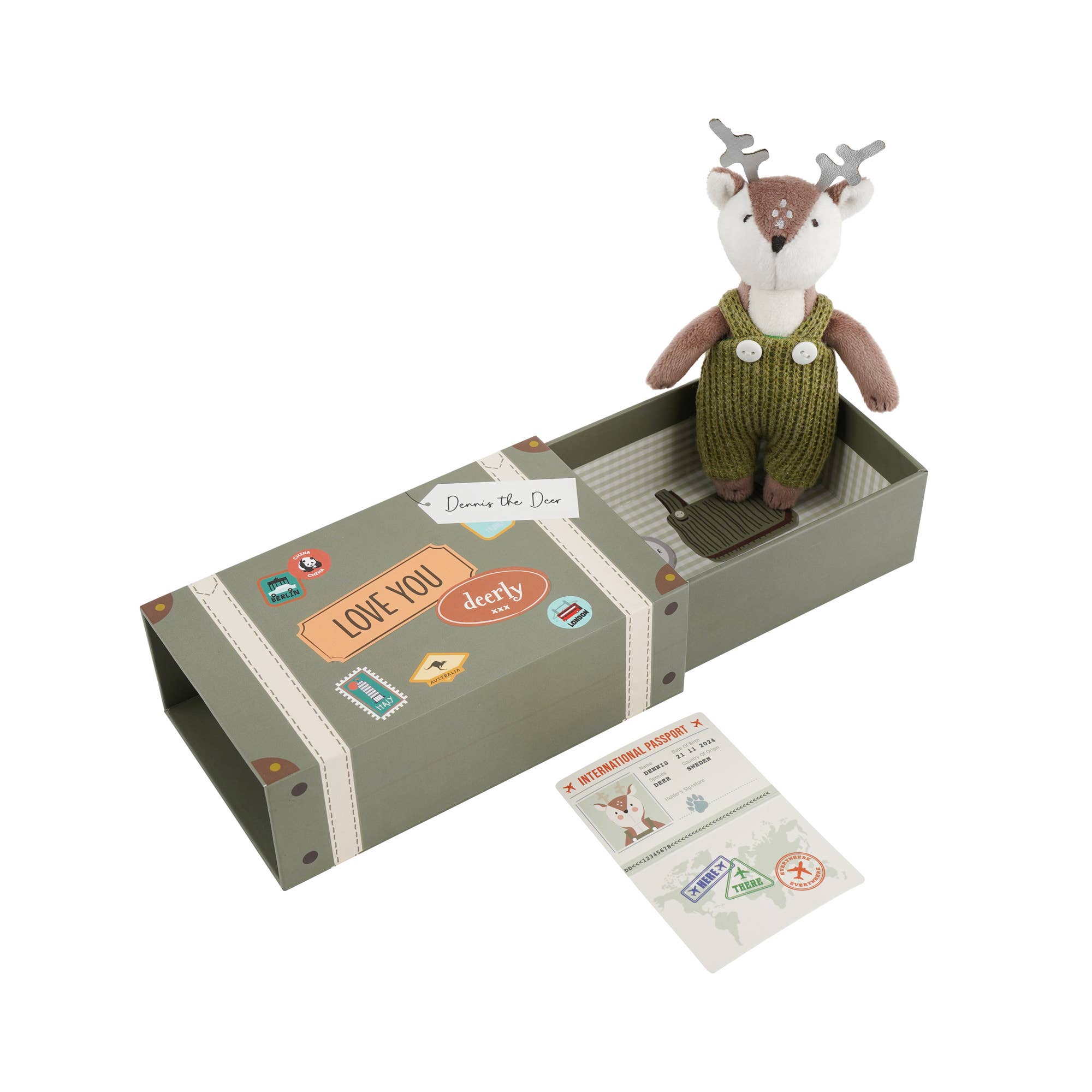 Wild Wanderers 'Dennis The Deer' Matchbox Toy