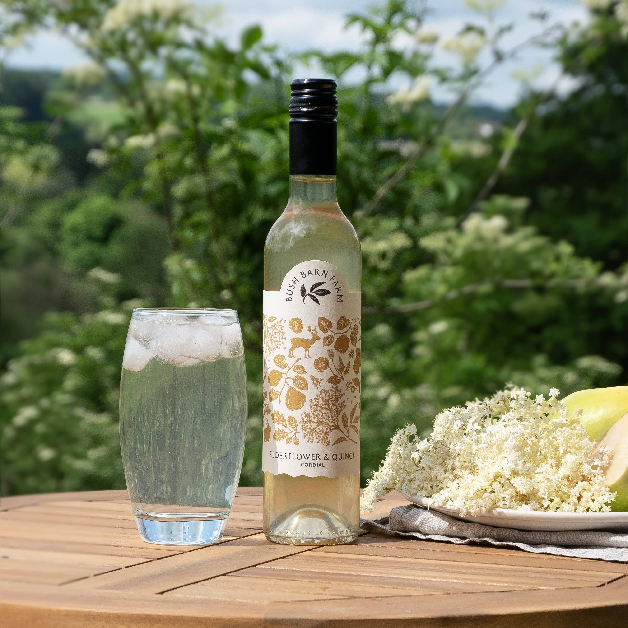 Elderflower & Quince Cordial