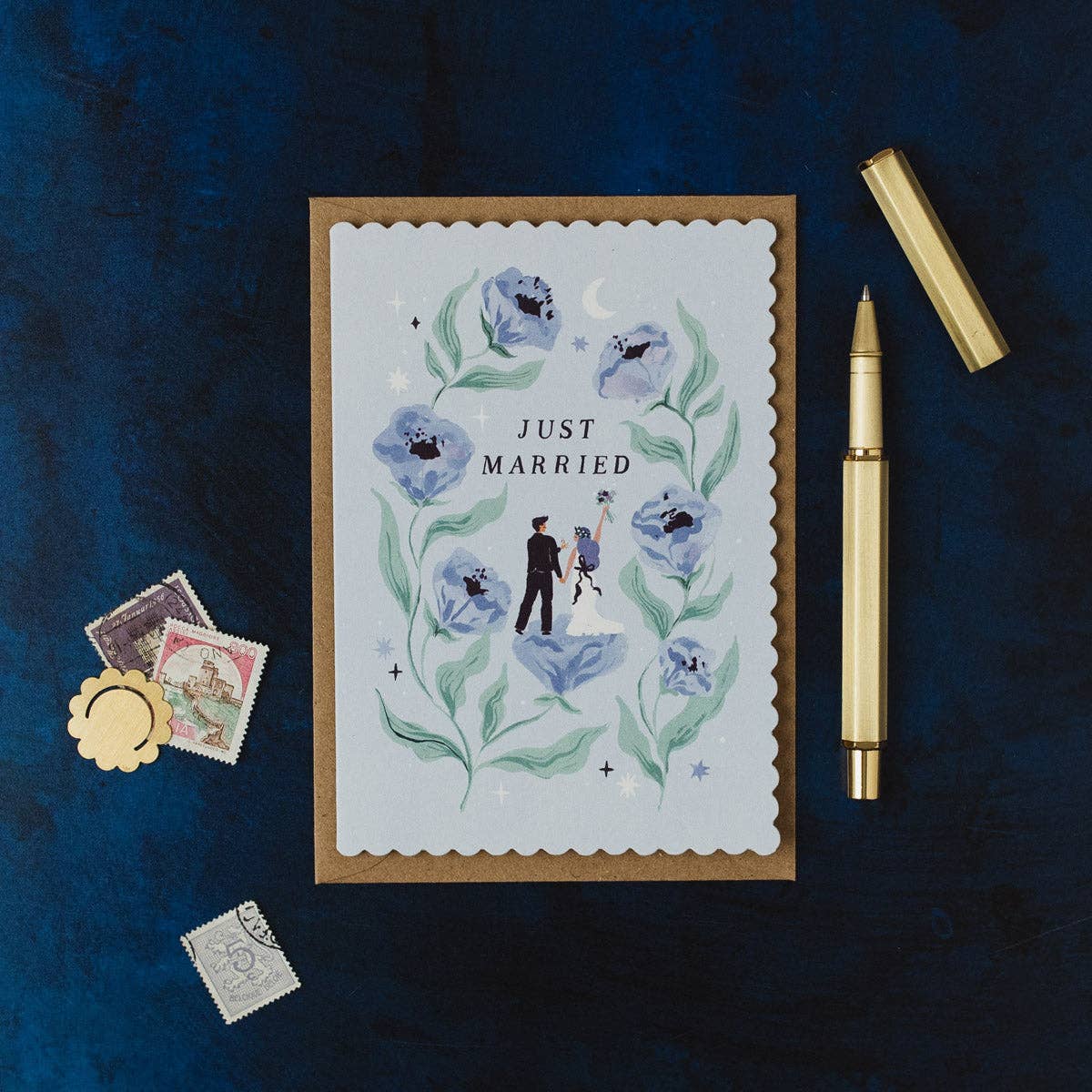 Botanical Wedding Card