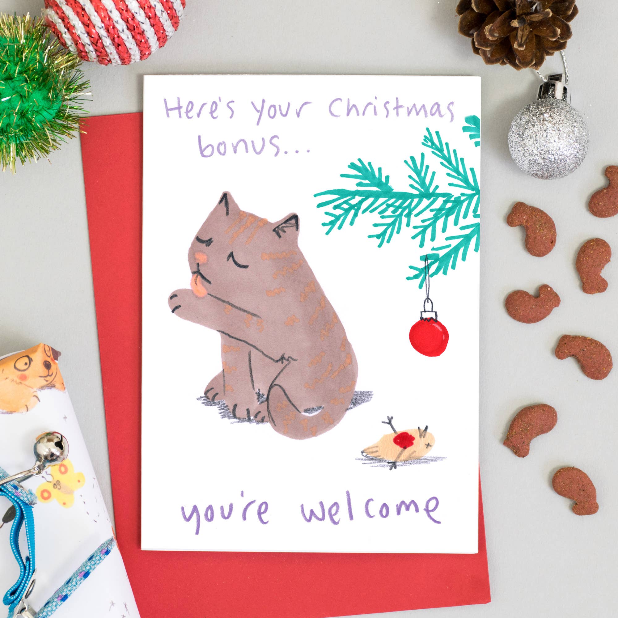 Christmas Bonus Card