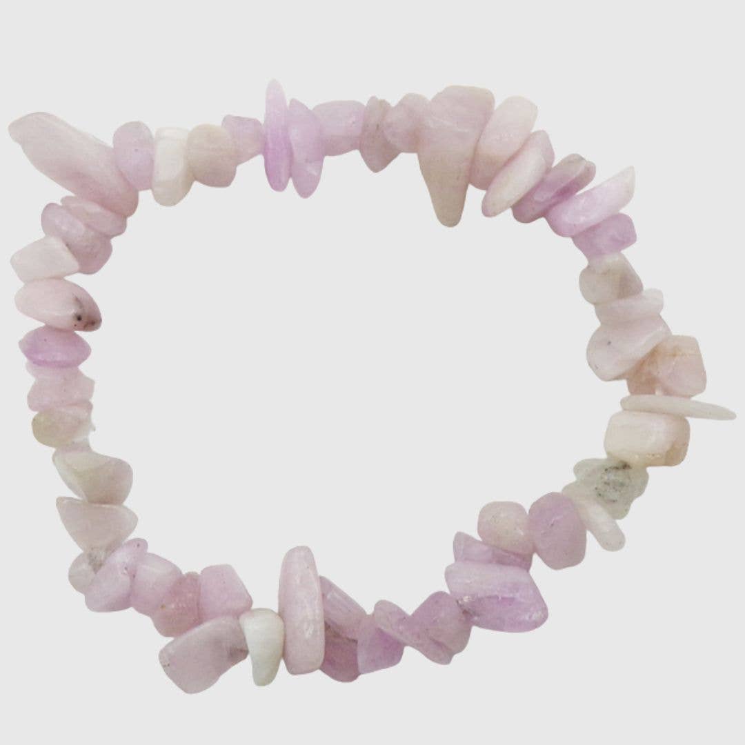 Kunzite Gemchip Bracelets
