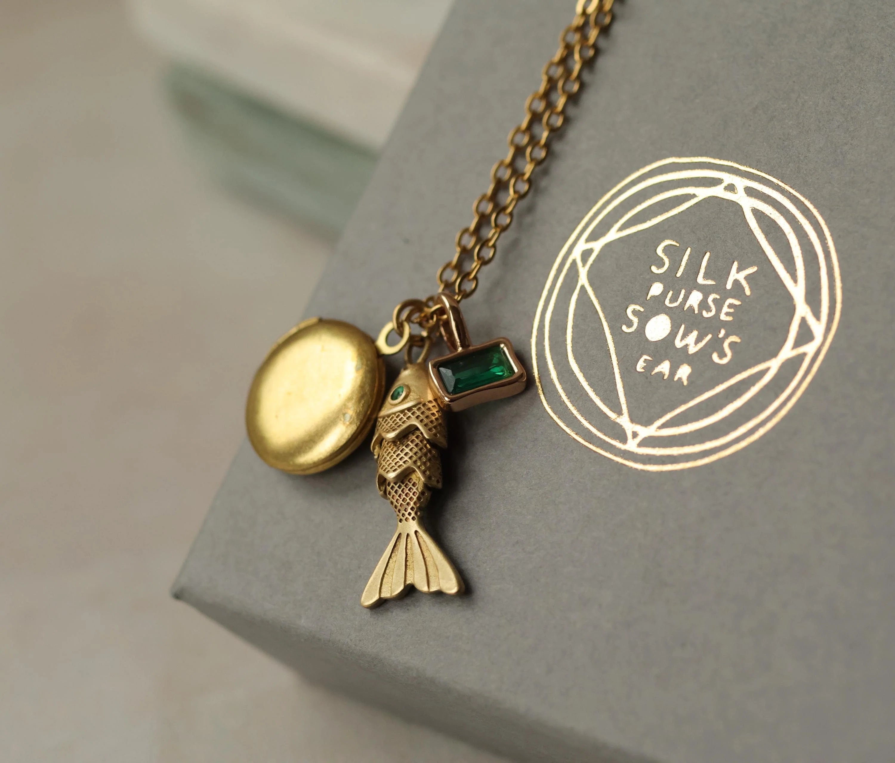 Moving Fish Locket