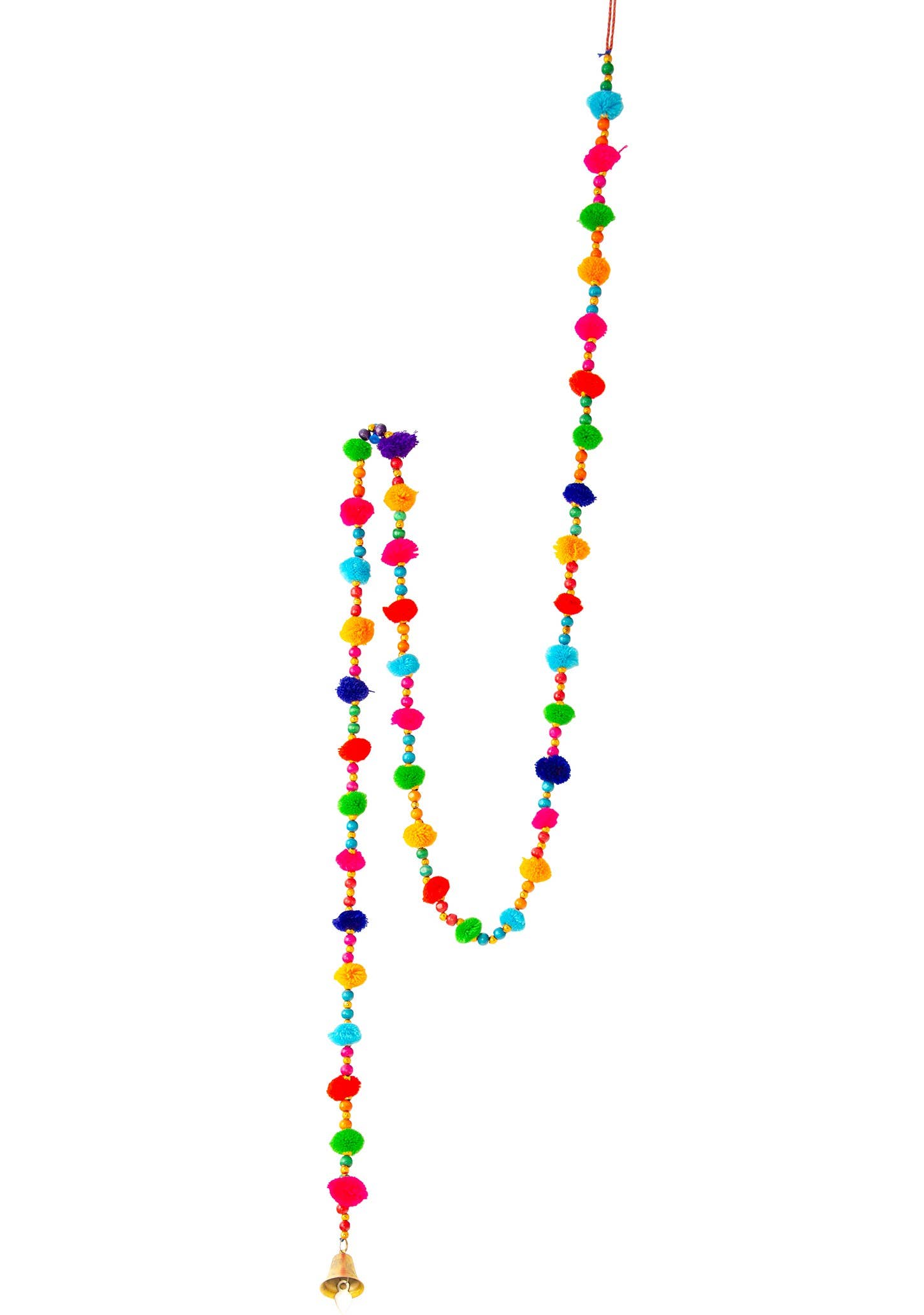 Colourful Pom-Pom String Garland