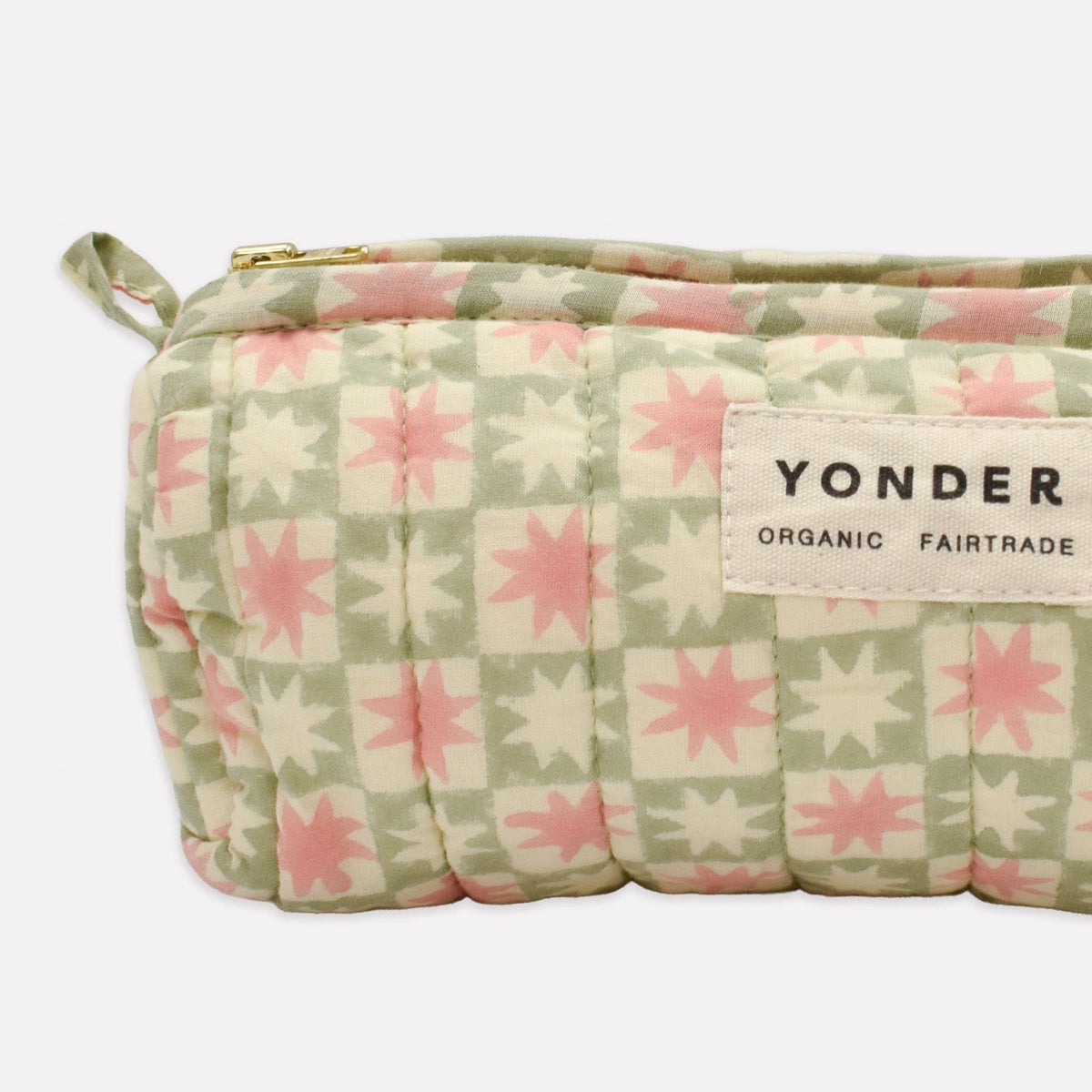 Pinwheel Quilted Barrel Case