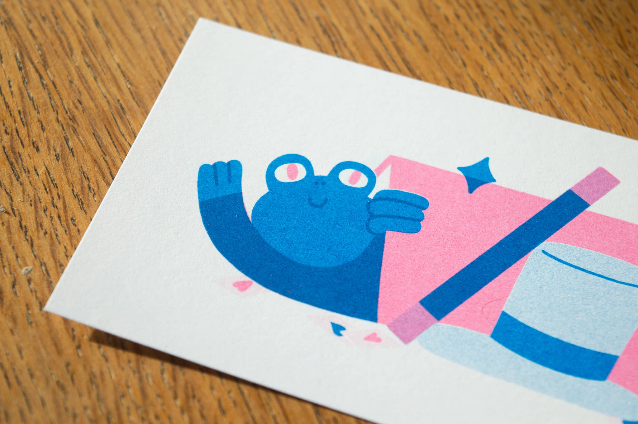 Magic Frog Mini Print
