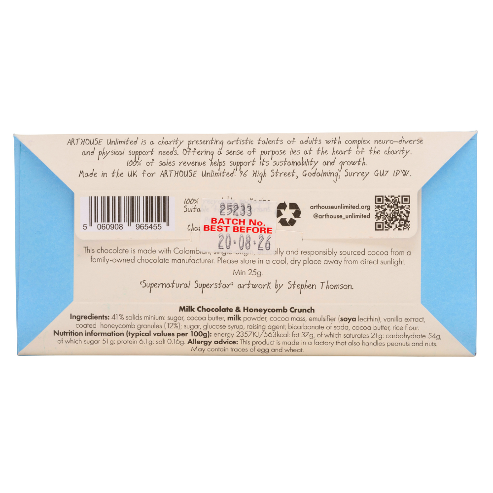 Joy Sized: Supernatural Superstar, Milk Chocolate & Honeycomb Crunch