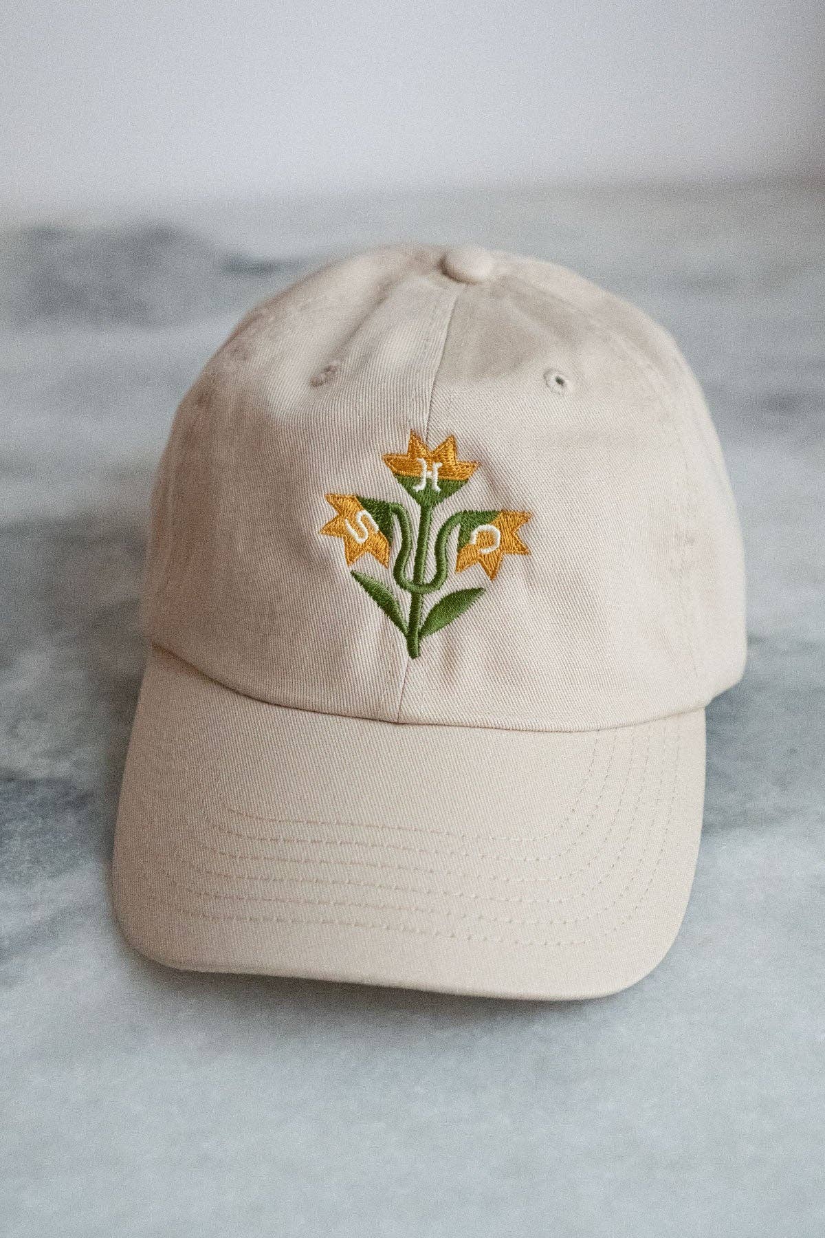 Quilt Flowers Hat