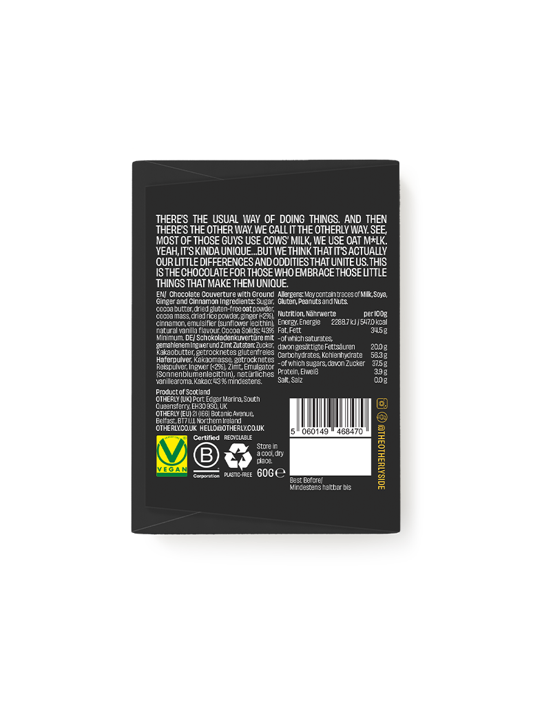 Gingerbread Oatm*lk Bar 60g