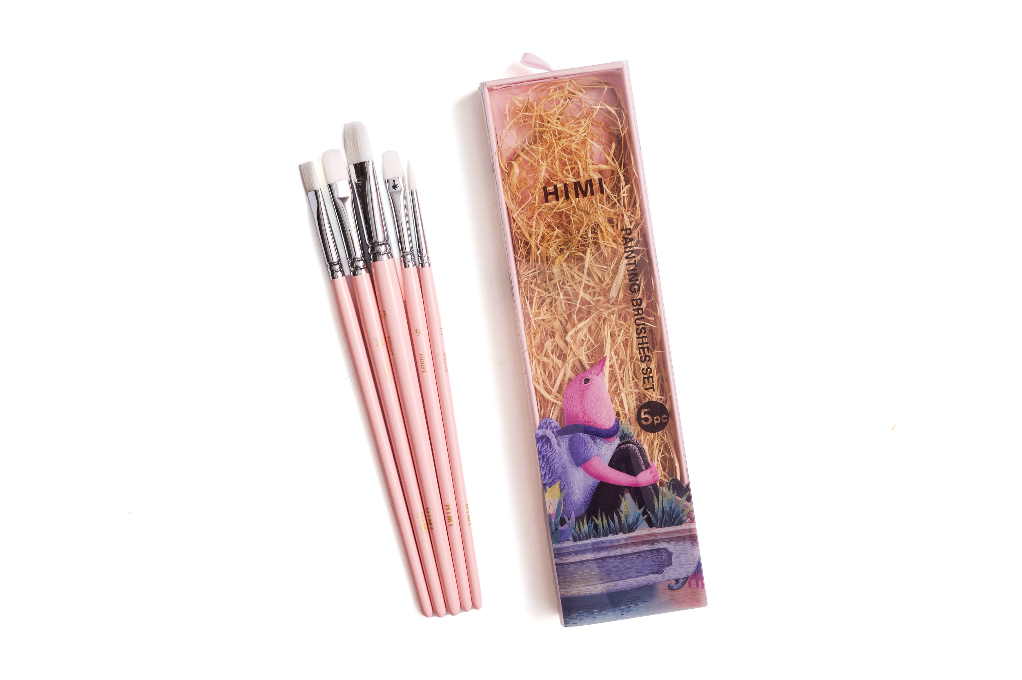 Set of 5 Paint Brushes