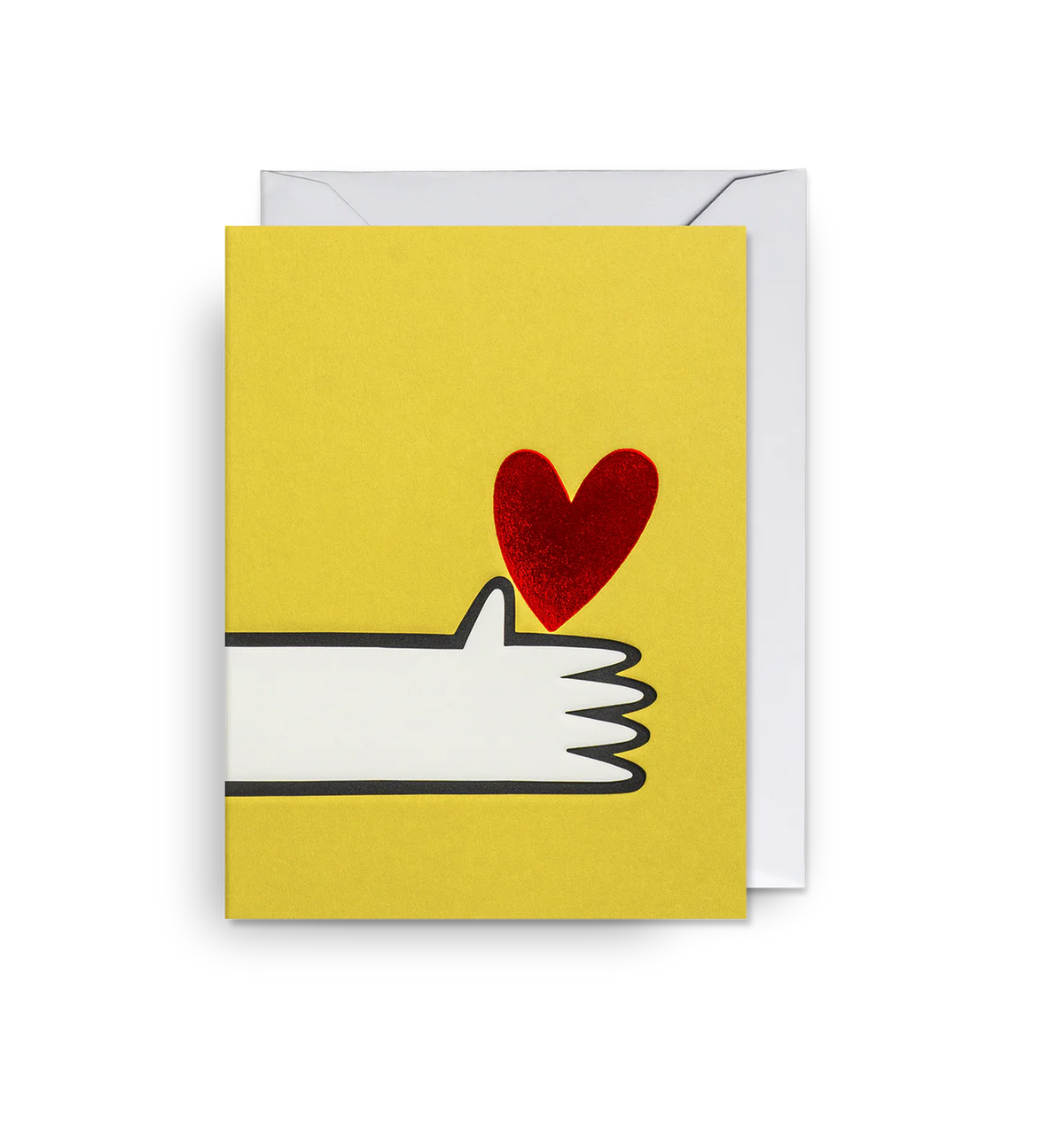 Heart & Hand Mini Card