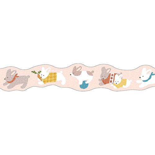Die-Cut Washi Tape - Bunnies
